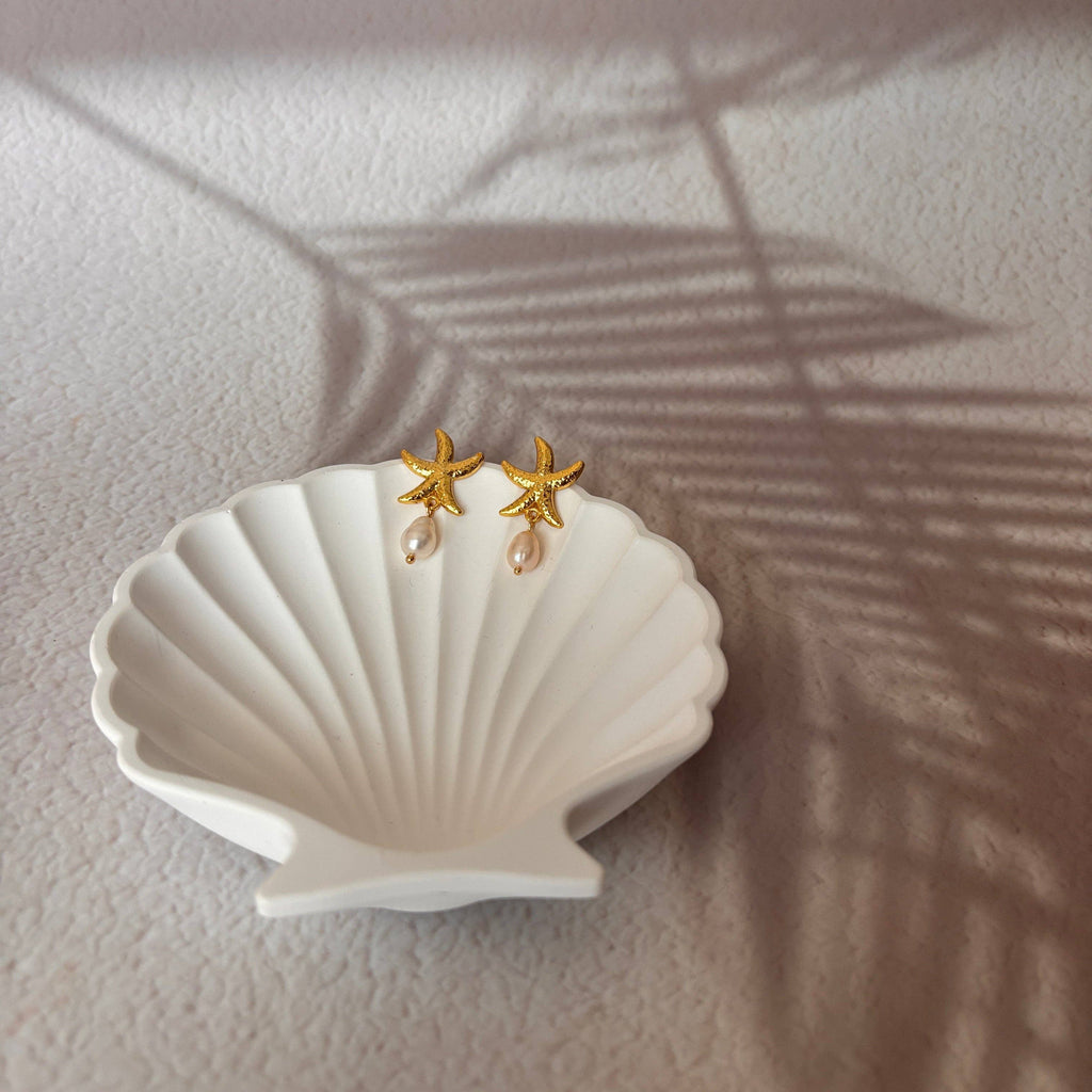 Starfish earrings